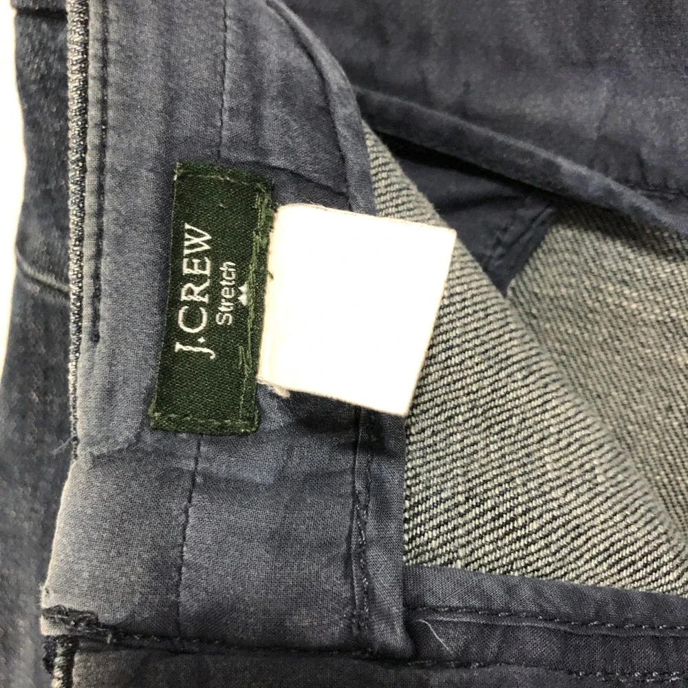 J.Crew‎ Denim Skirt Pencil Pockets Dark Wash Career Casual Size 30
